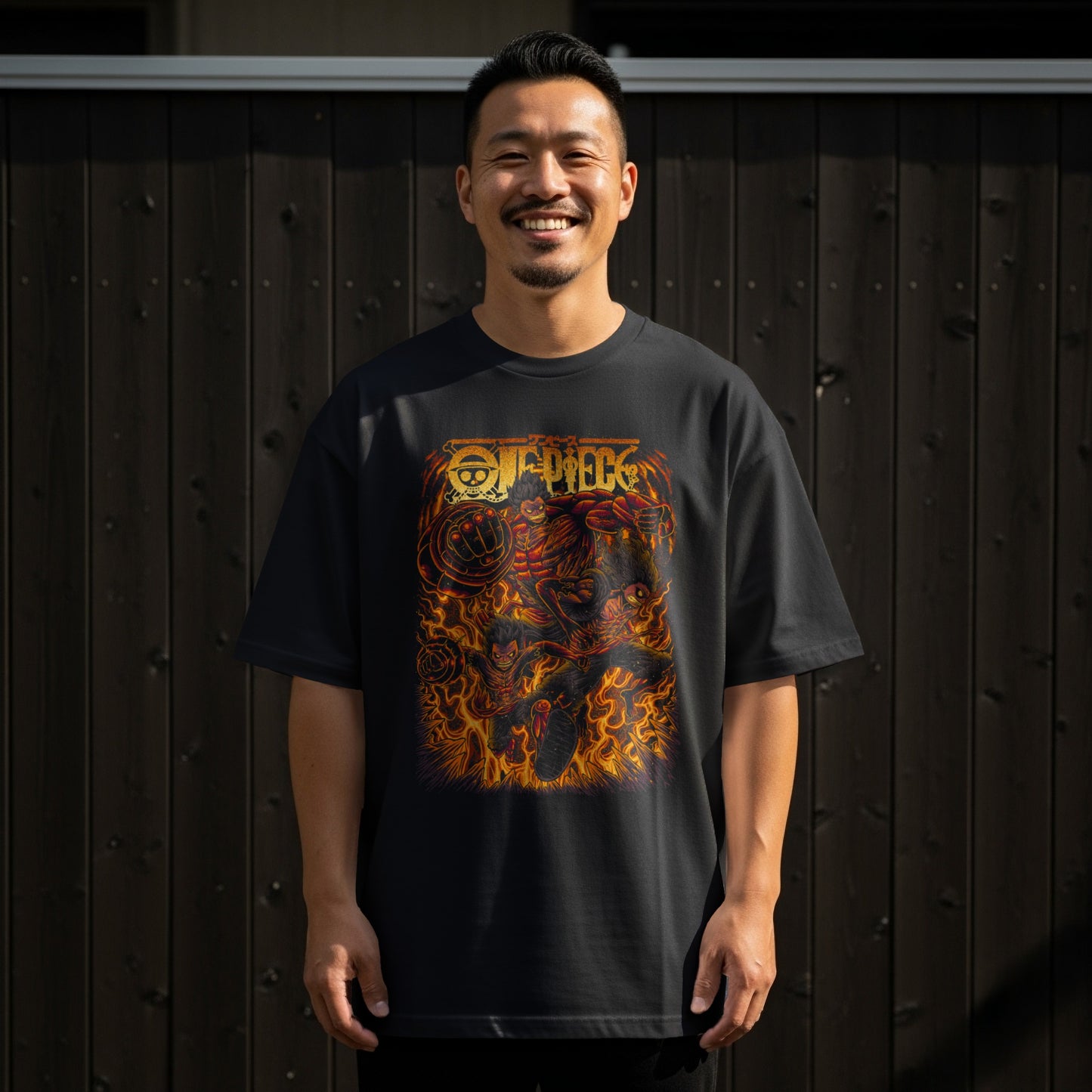 One Piece Luffy and Crew Epic Graphic T-Shirt