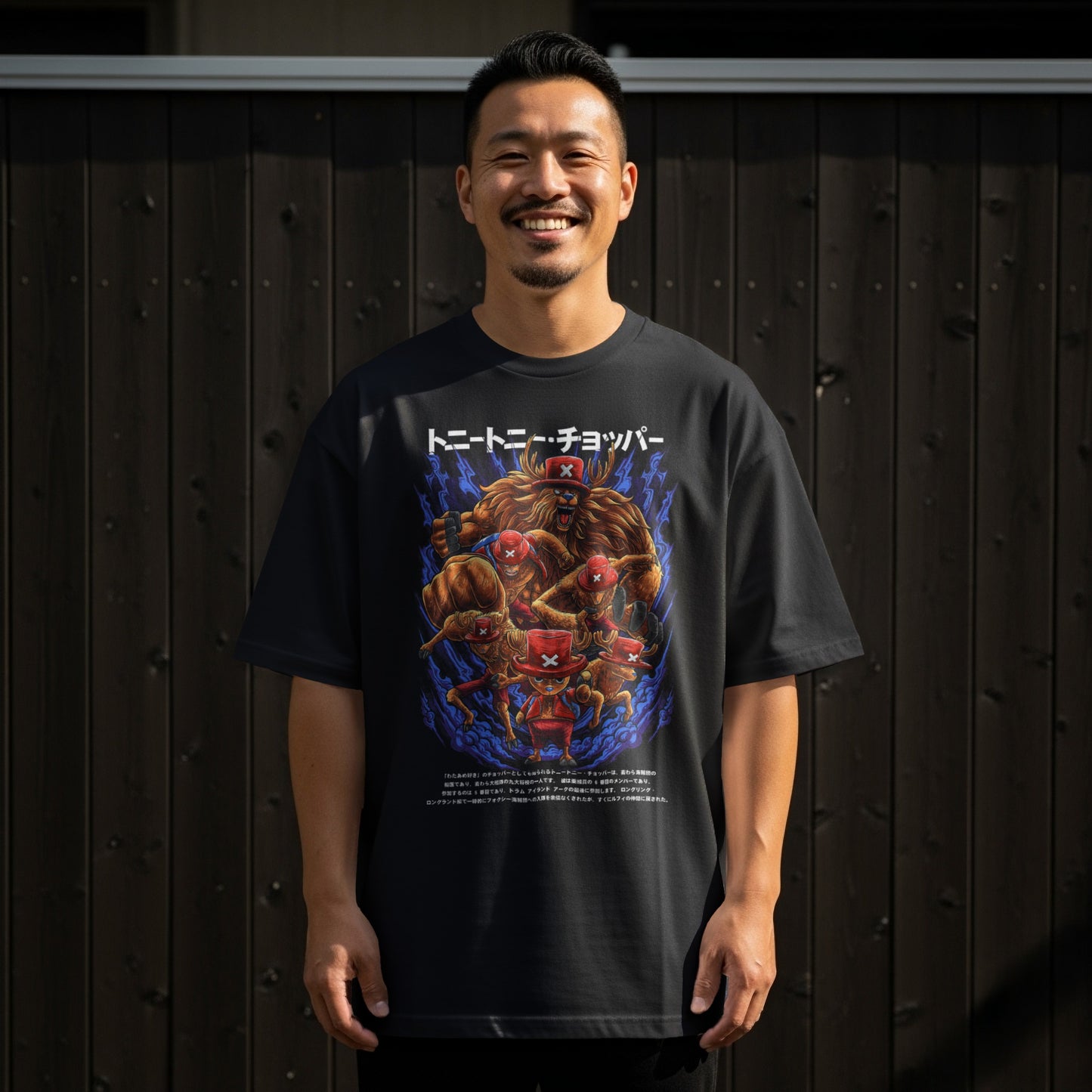 Tony Tony Chopper Graphic T-Shirt Anime Character Design