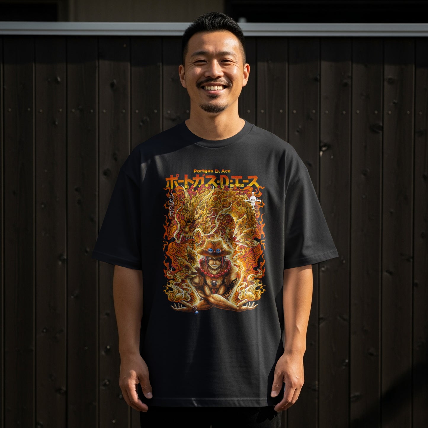 Portgas D. Ace Japanese Graphic Anime T-Shirt