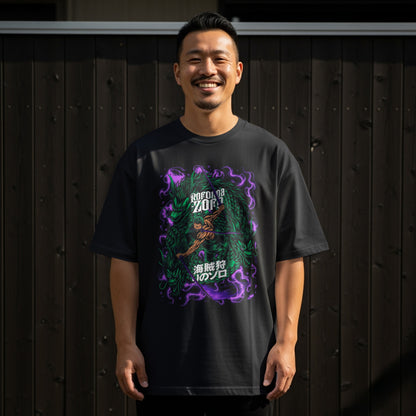 Roronoa Zoro Sword Wielding Anime Graphic T-Shirt