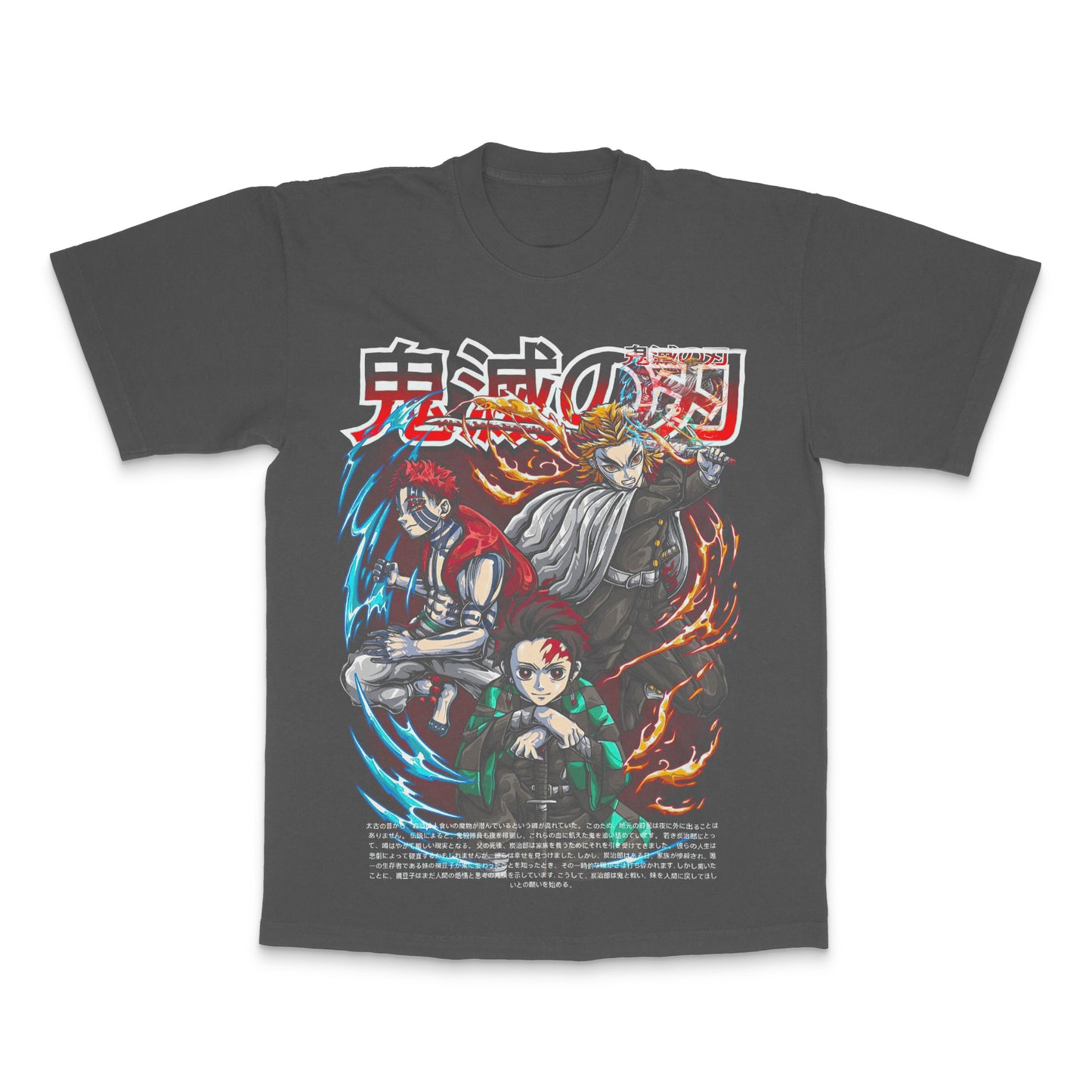 Demon Slayer Anime Characters Graphic Art T-Shirt