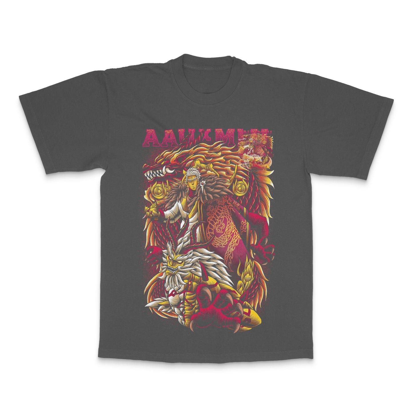 Bold Mythical Creature Graphic Tee Shirt