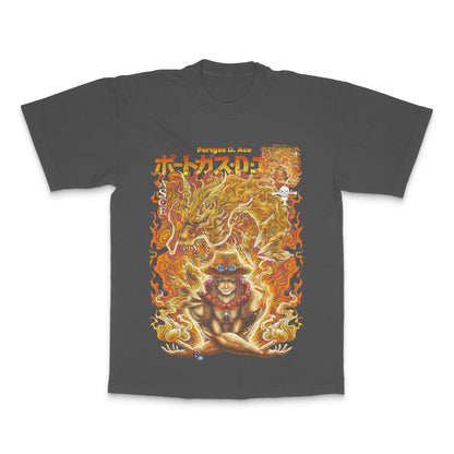 Portgas D. Ace Anime Graphic T-Shirt for Fans