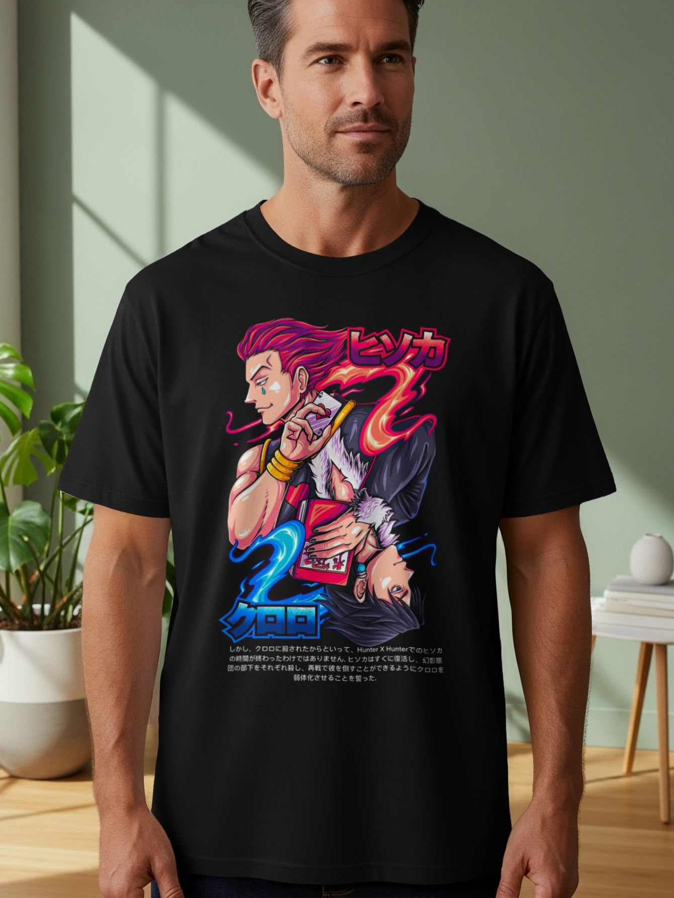 Hunter X Hunter Hisoka Stylish Anime Graphic T-Shirt