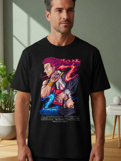 Hunter X Hunter Hisoka Stylish Anime Graphic T-Shirt