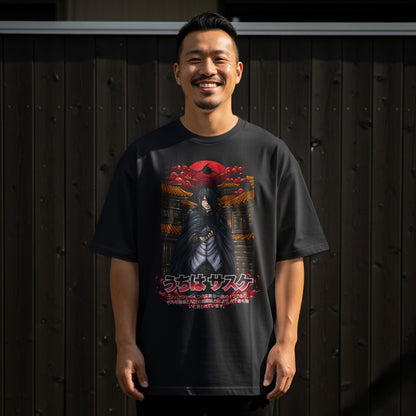 Dark Uchiha Clan Character Graphic T-Shirt Product