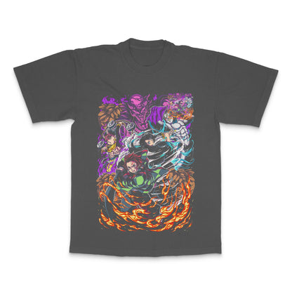 Demon Slayer Anime Characters Graphic T-Shirt