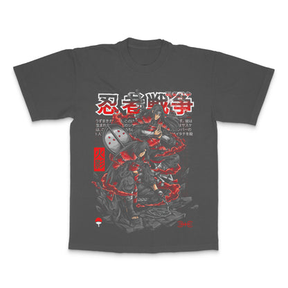 Ninja Warrior Battle Graphic Dark T-Shirt Product