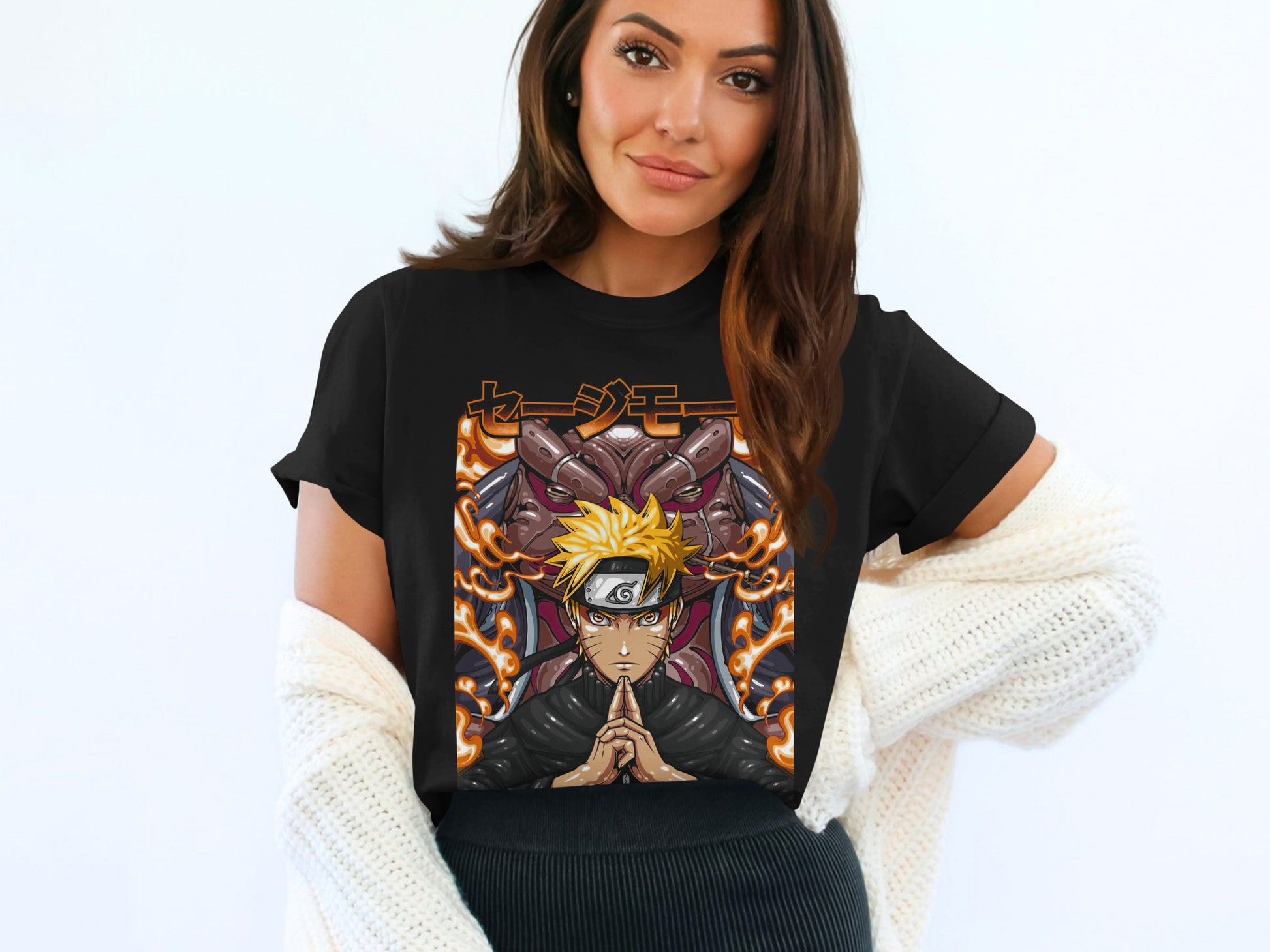 Sage Mode Naruto Anime Graphic Shirt