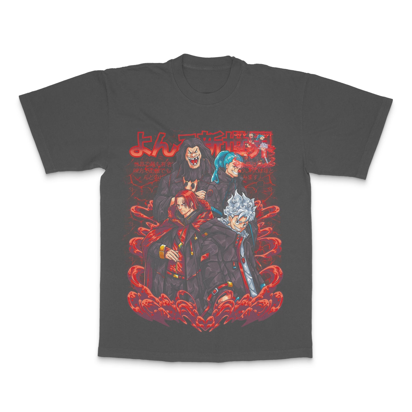 Anime Villains Graphic Short Sleeve T-Shirt Product