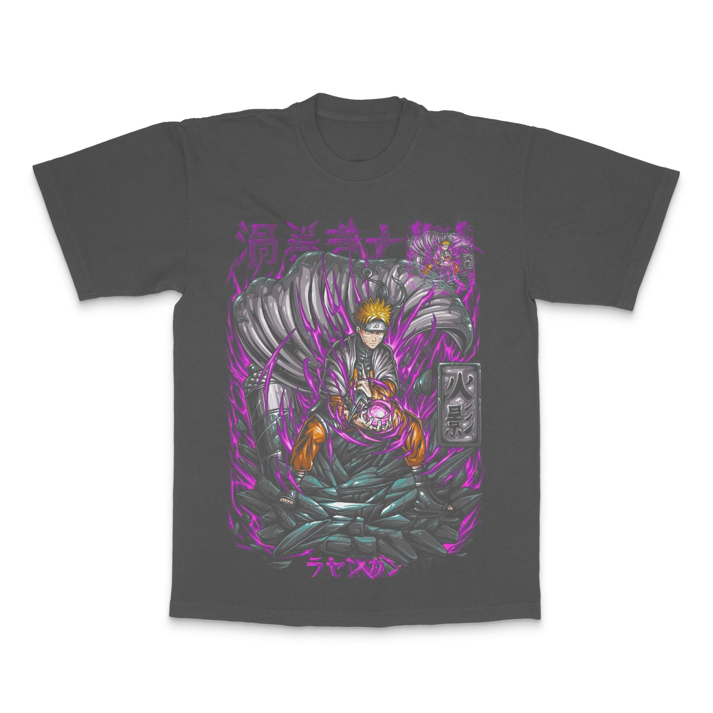 Anime Character Power Surge Graphic T-Shirt