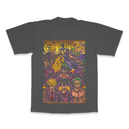 Vibrant Anime Graphic Character Illustration T-Shirt