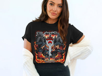 Ninja Warrior Graphic Design Black T-Shirt Product