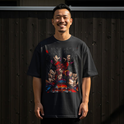 Dragon Ball Characters Graphic Design T-shirt