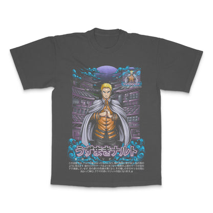 Uzumaki Naruto Cloaked Character Graphic T-Shirt