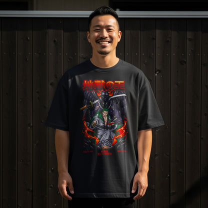 Japanese Demon Warrior Graphic Tee Shirt