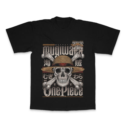 One Piece Skull and Crossbones Mugiwara T-Shirt