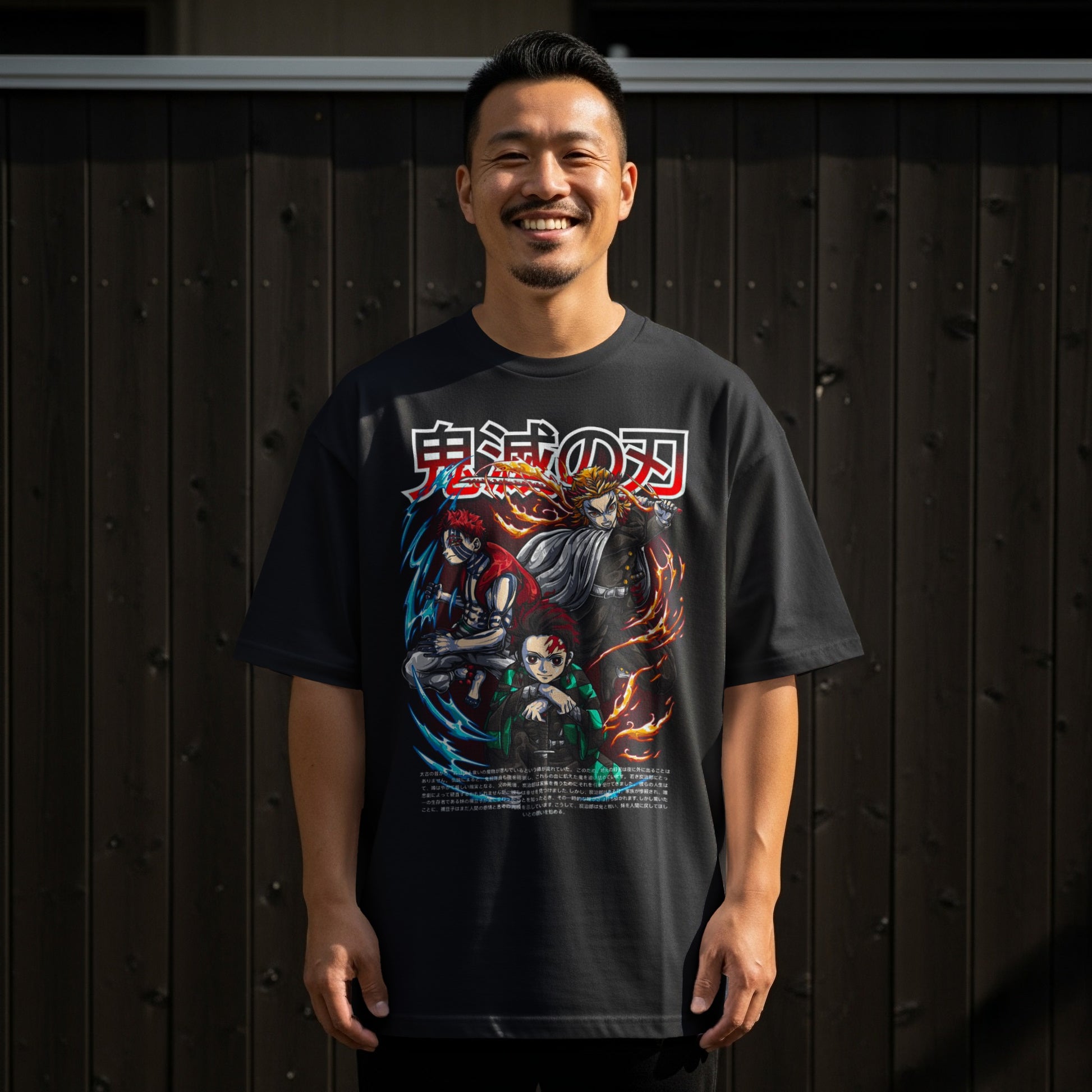 Demon Slayer Anime Characters Graphic T-Shirt