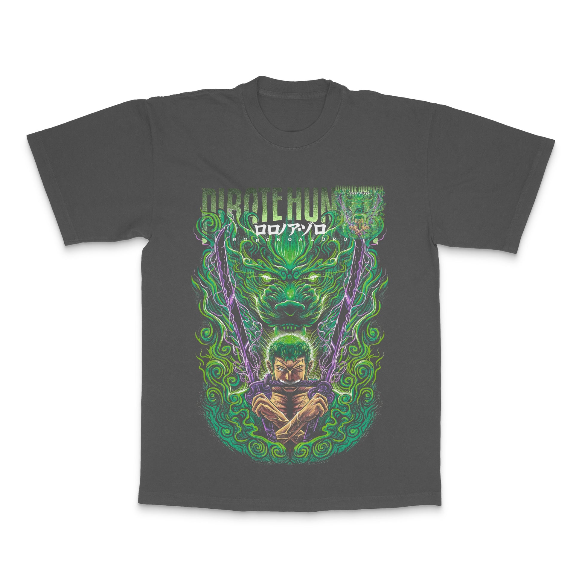 Roronoa Zoro Dire Wolf Graphic Tee Anime T-Shirt