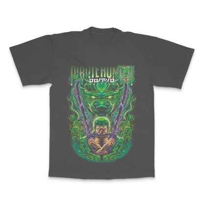 Roronoa Zoro Dire Wolf Graphic Tee Anime T-Shirt