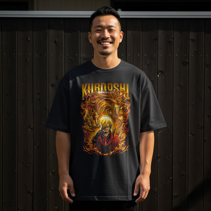 Kurooshi Anime Character Graphic Design Shirt